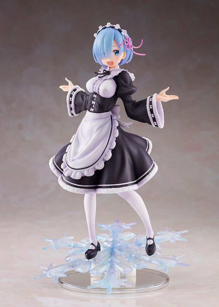 Rem  AMP Figure (Winter Maid Ver.) - Re:Zero Starting Life in Another World
