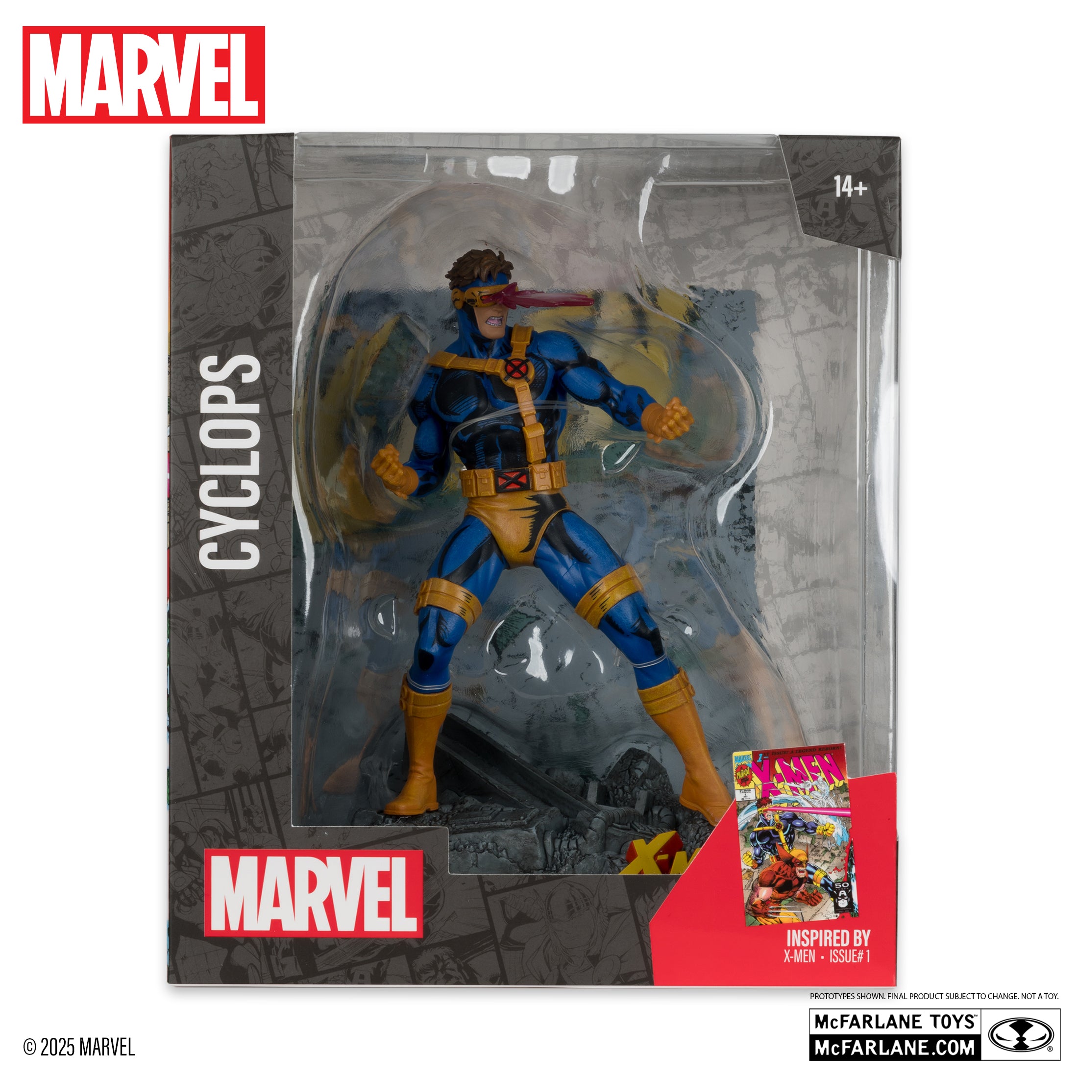 Cyclops 1:10th Scale Collectible with Scene (X-Men #1)