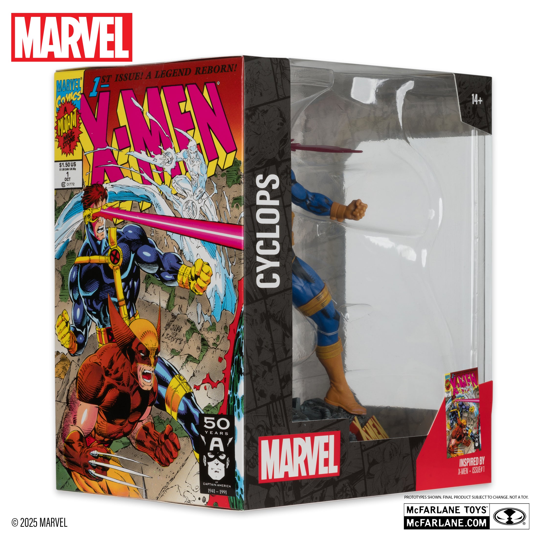 Cyclops 1:10th Scale Collectible with Scene (X-Men #1)
