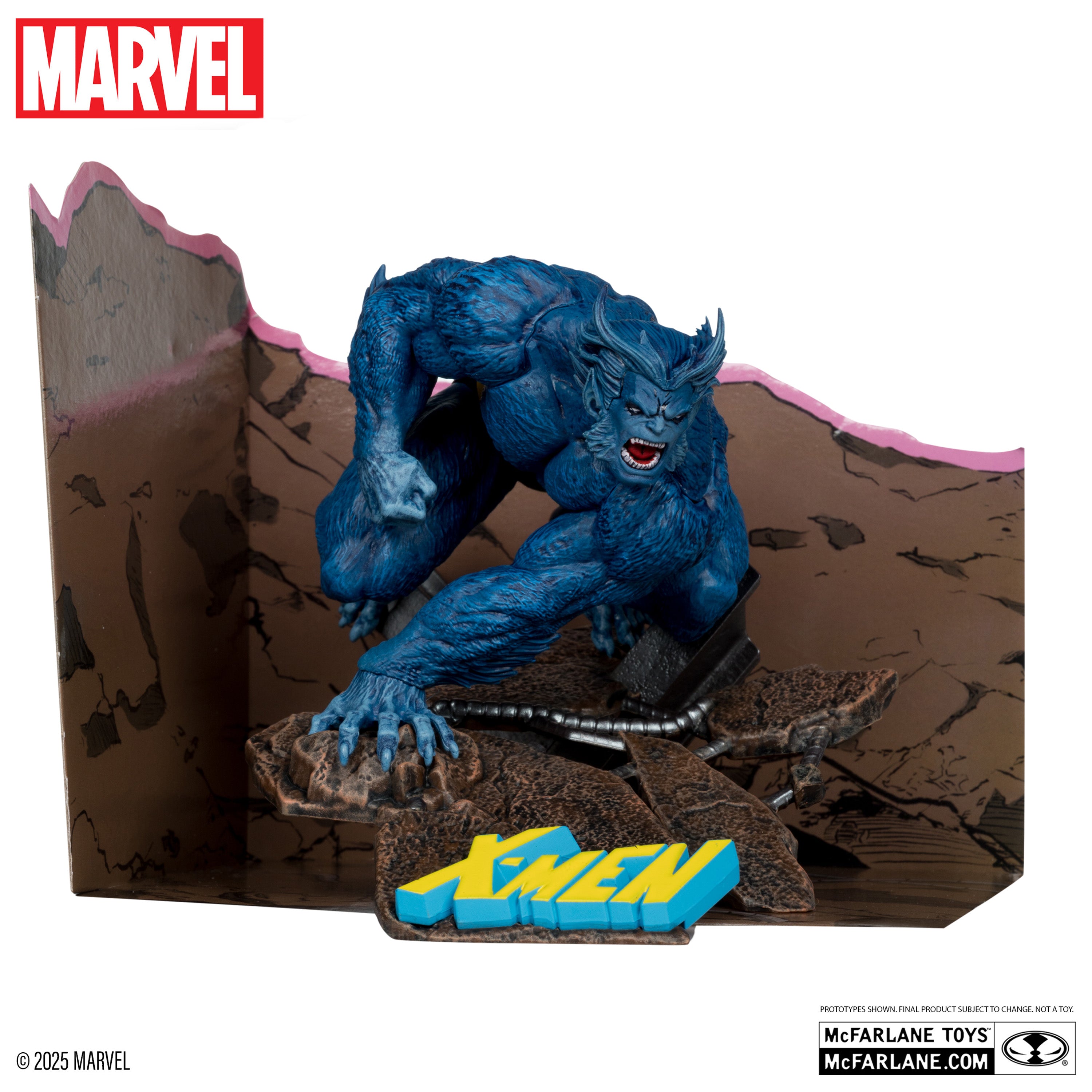 Beast 1:10th Scale Collectible with Scene (X-Men #1)