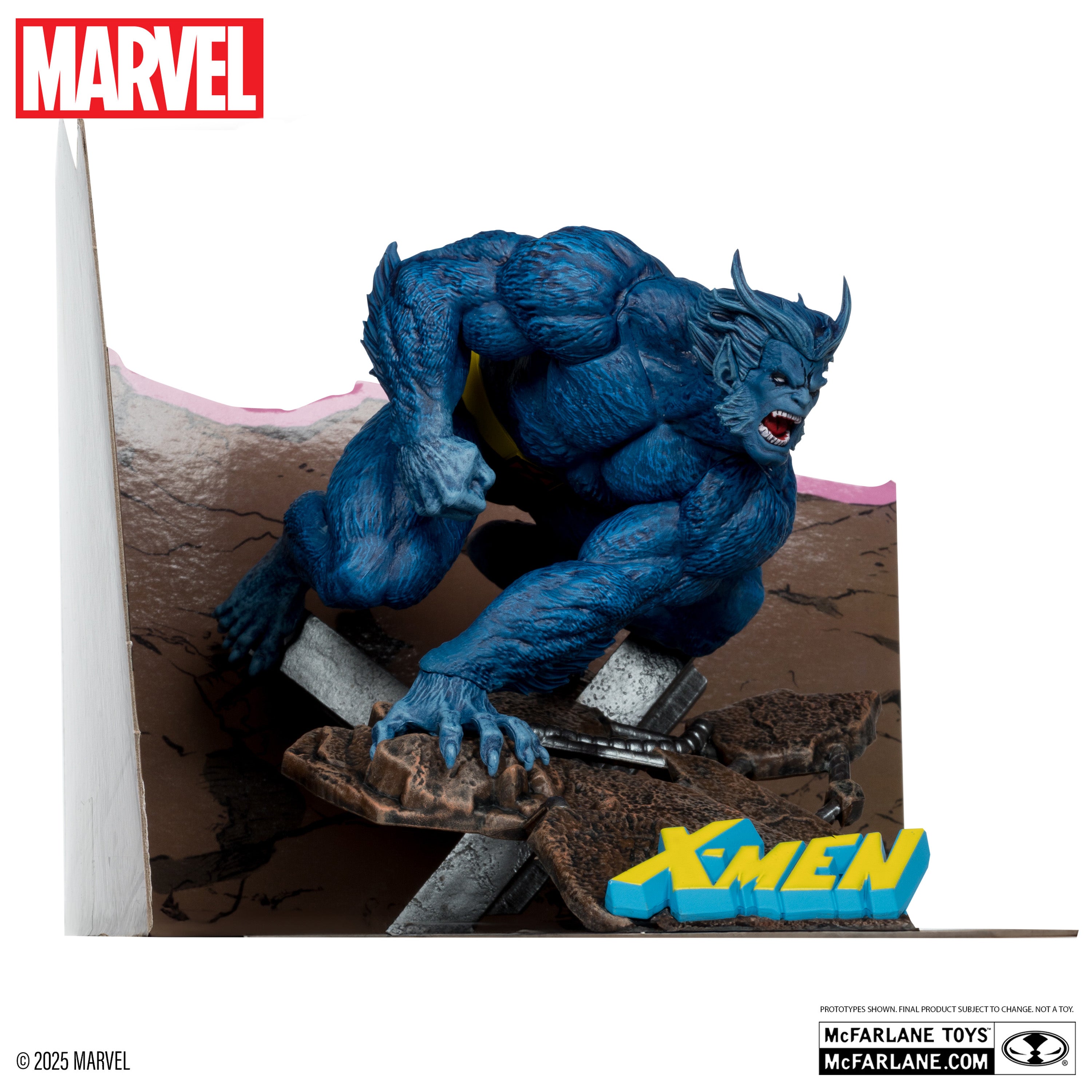 Beast 1:10th Scale Collectible with Scene (X-Men #1)