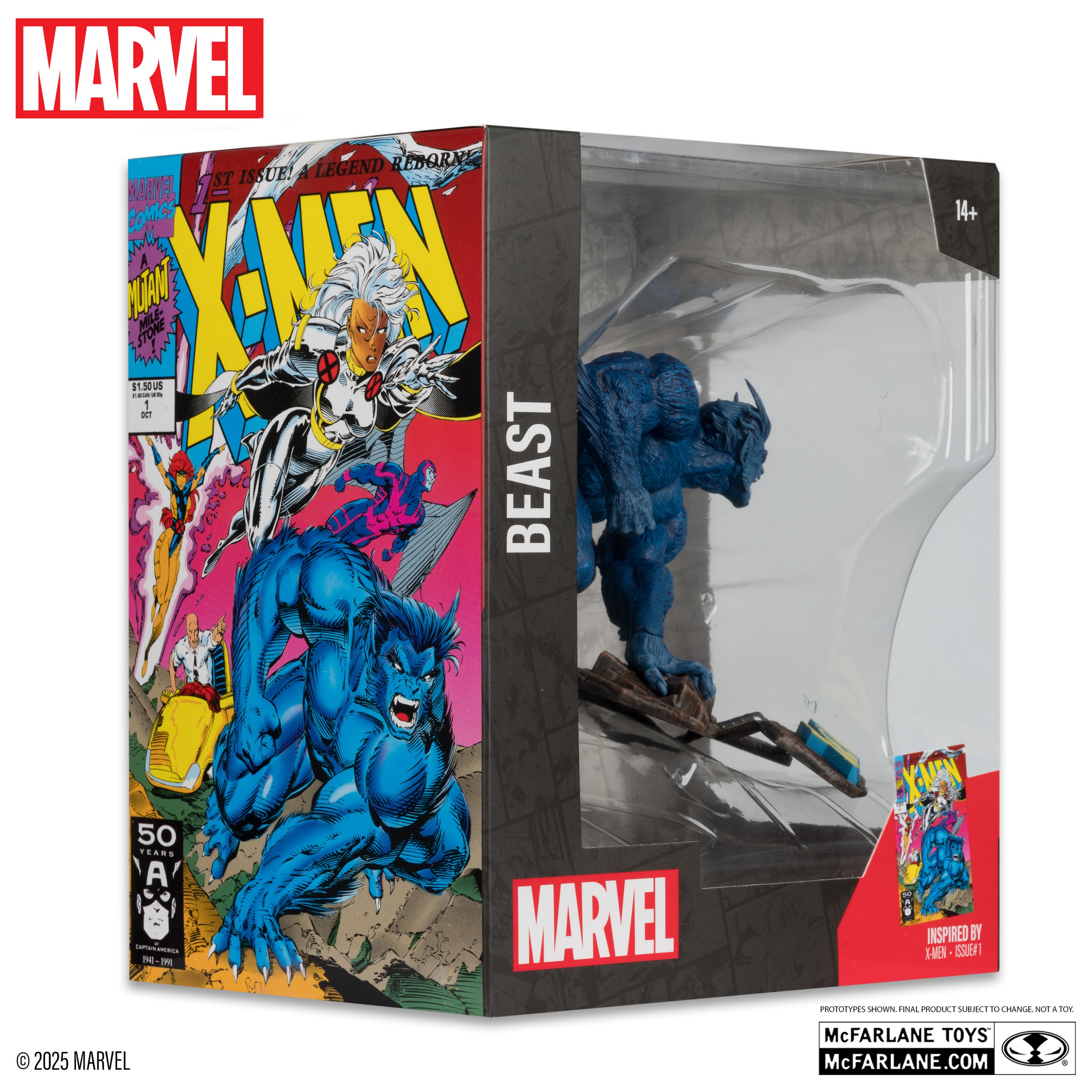 Beast 1:10th Scale Collectible with Scene (X-Men #1)