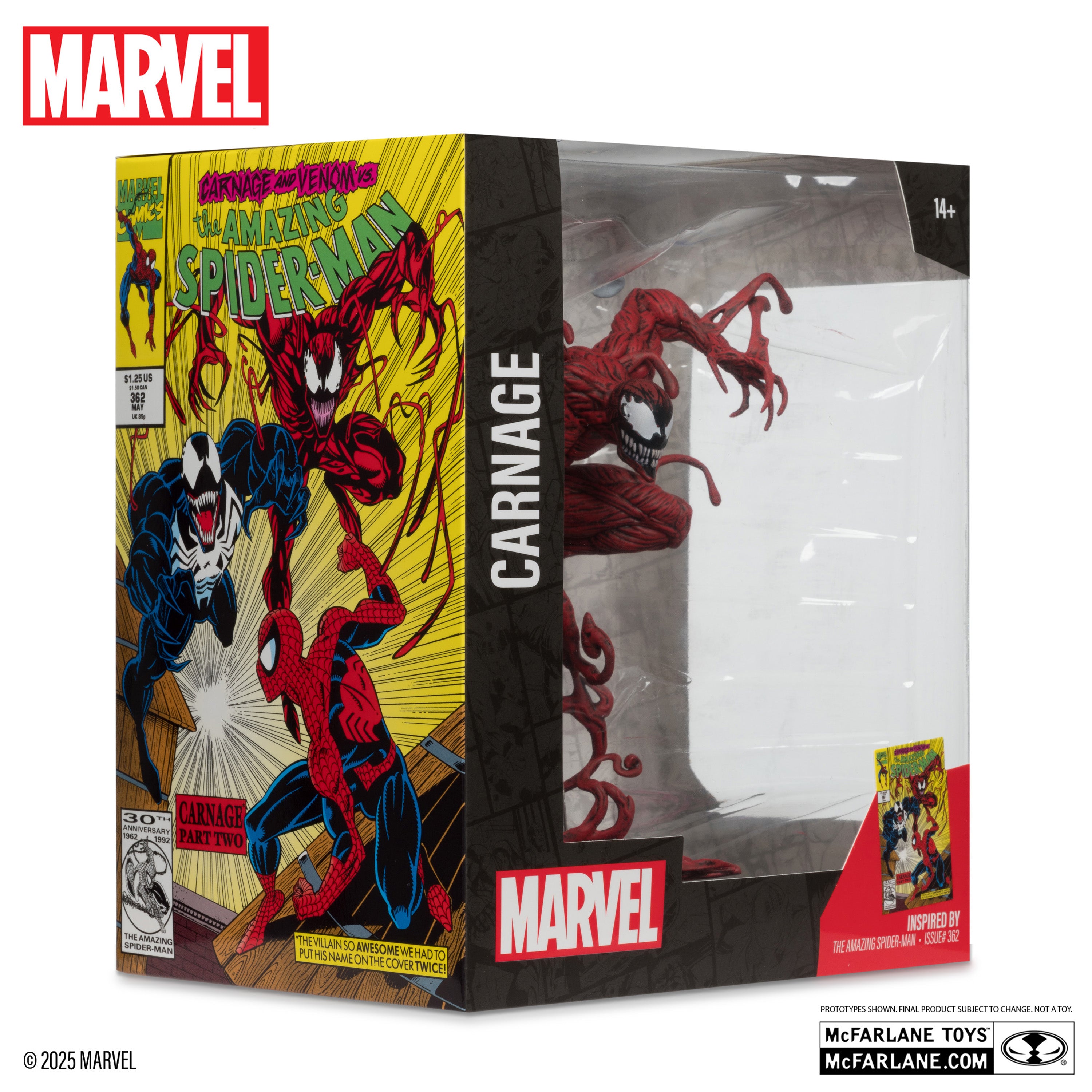 Carnage 1:10th Scale Collectible with Scene (The Amazing Spider-Man #362)