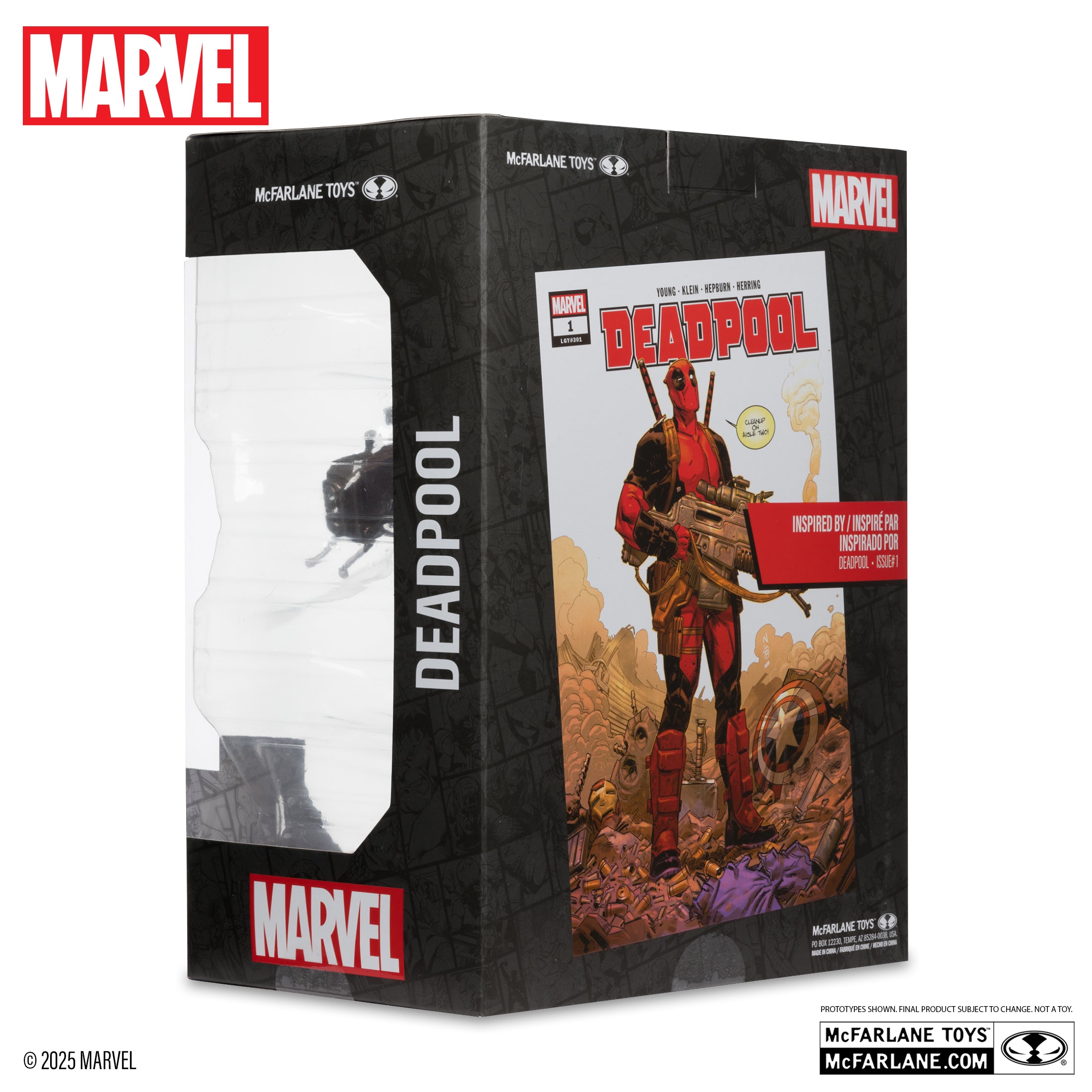 Deadpool 1:6th Scale Collectible with Scene & Comic (Deadpool #1)