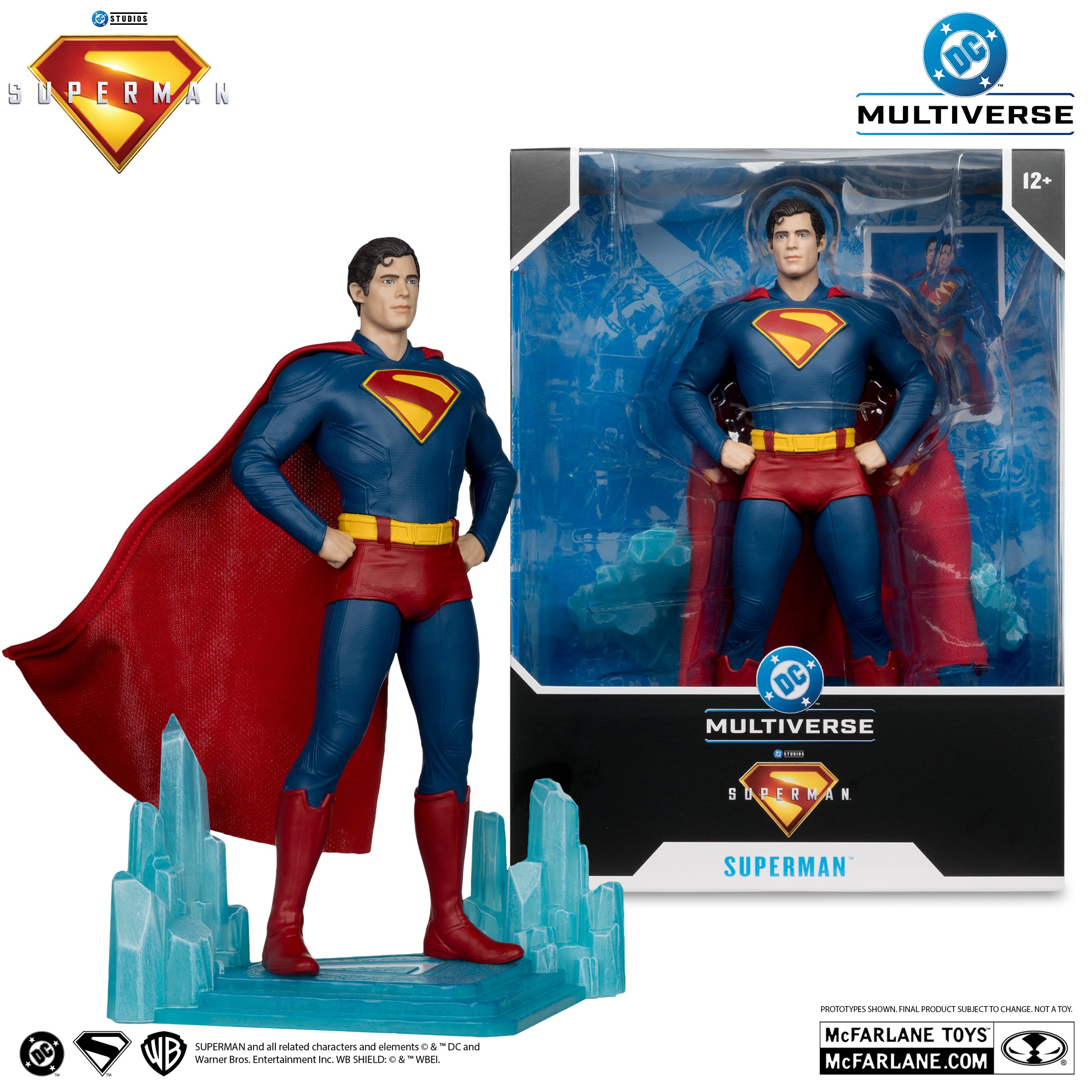 DC Superman 2025 Movie 12in
