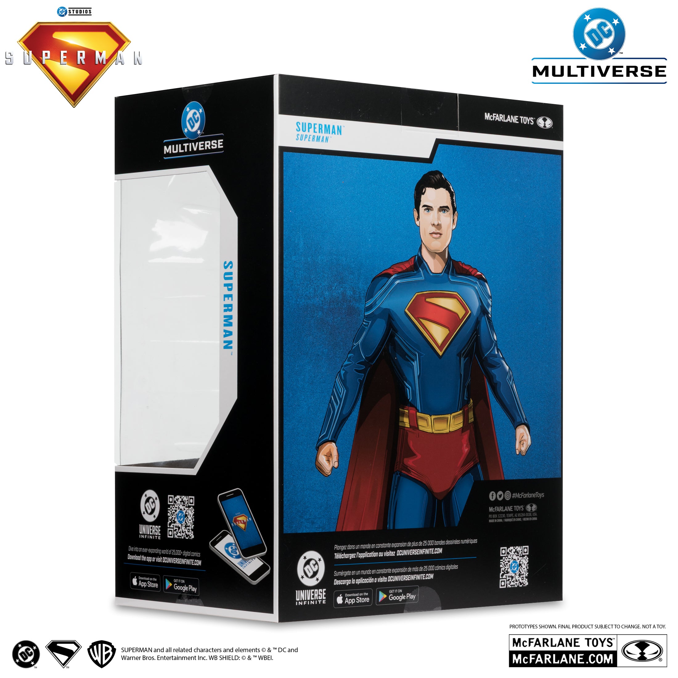 DC Superman 2025 Movie 12in