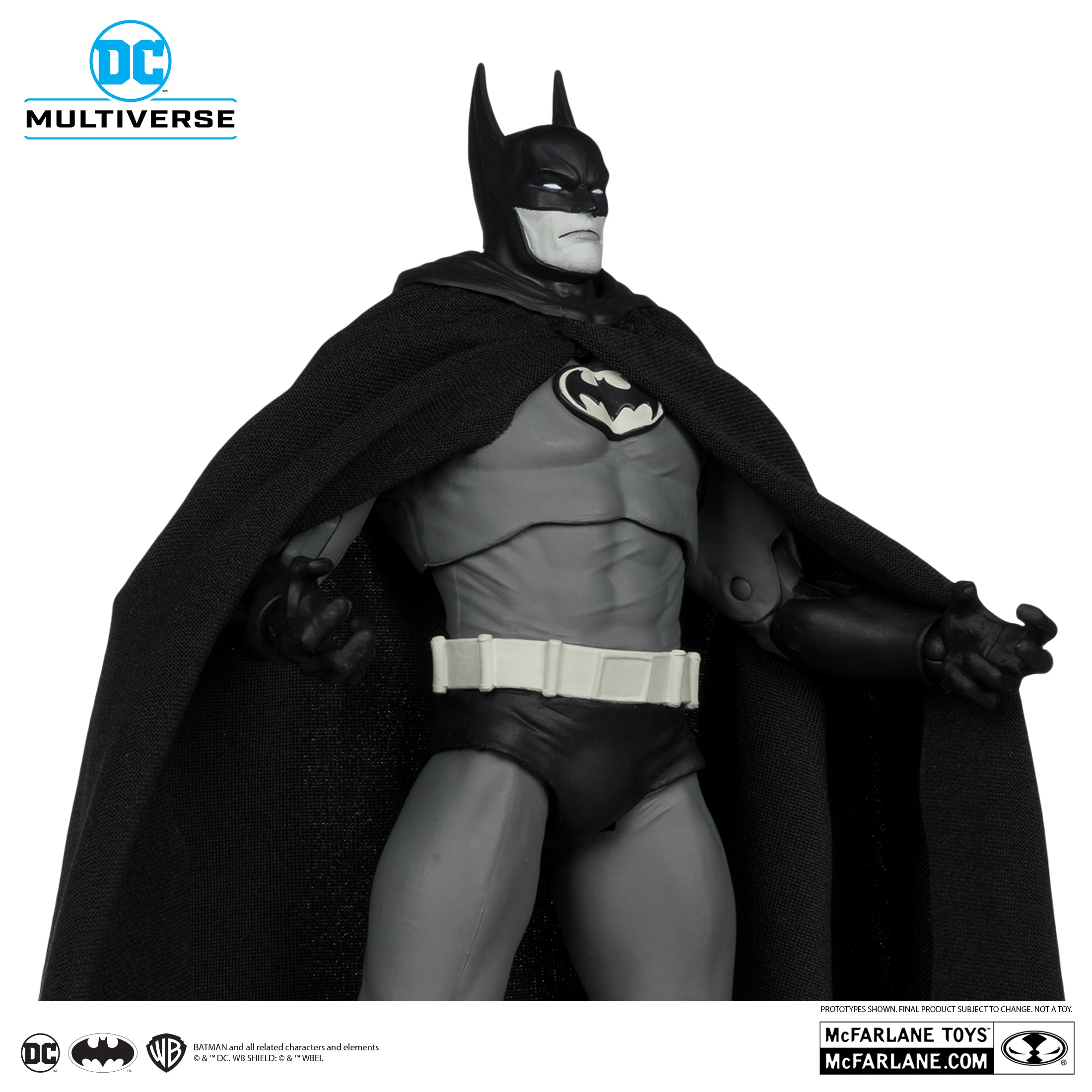 DC MULTIVERSE - BATMAN YEAR TWO (B&W with accent)(GLD LABEL)