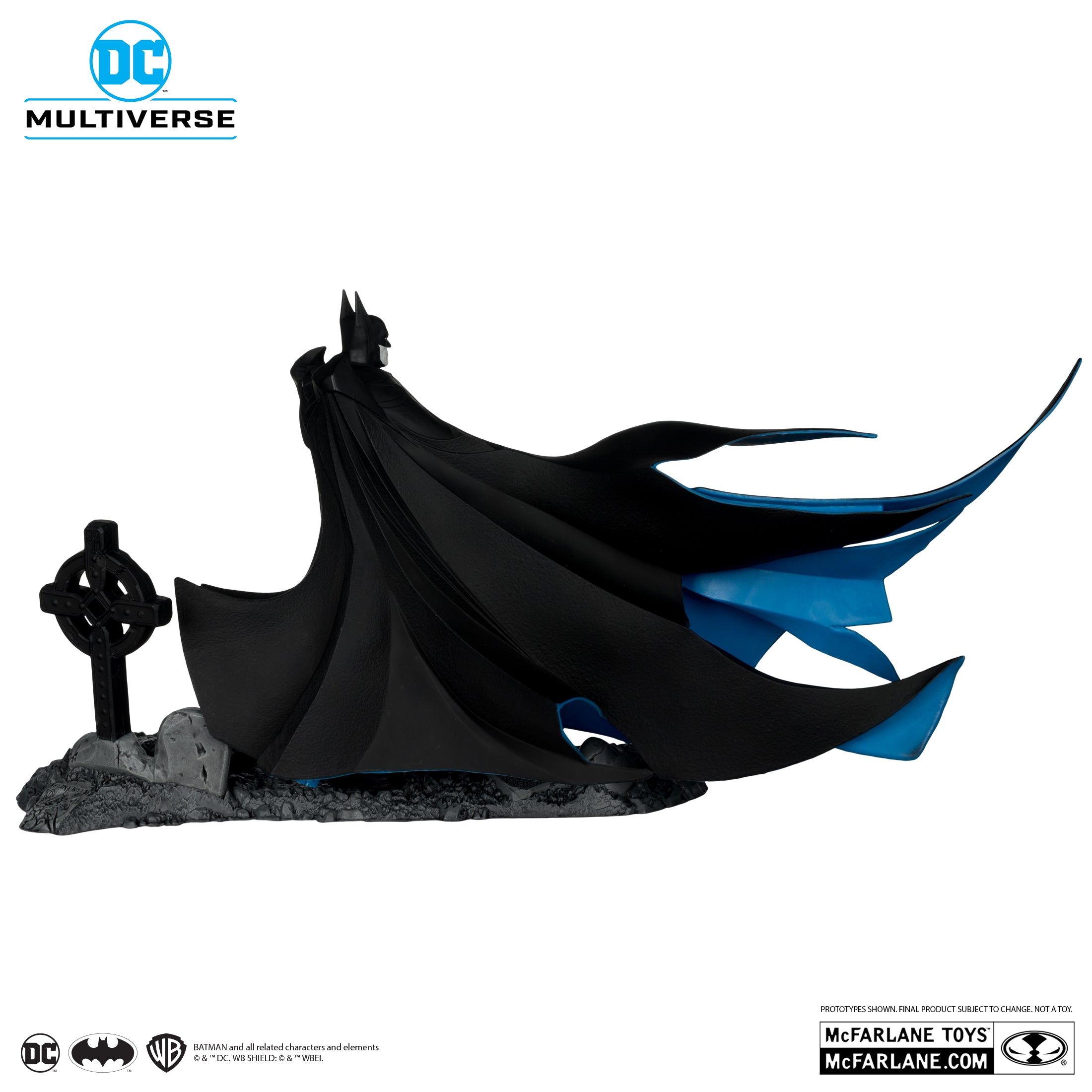 DC MULTIVERSE - BATMAN YEAR TWO (B&W with accent)(GLD LABEL)