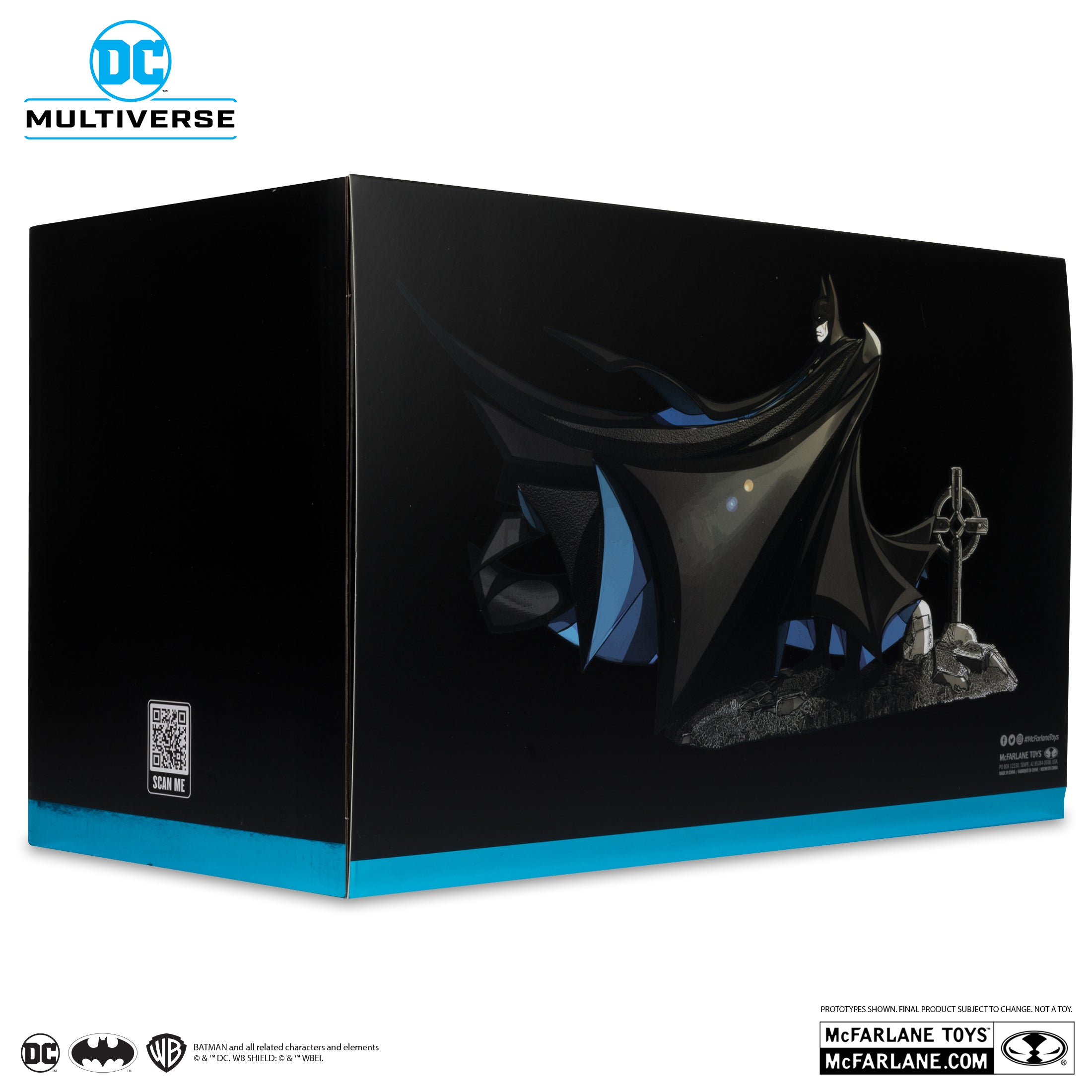 DC MULTIVERSE - BATMAN YEAR TWO (B&W with accent)(GLD LABEL)