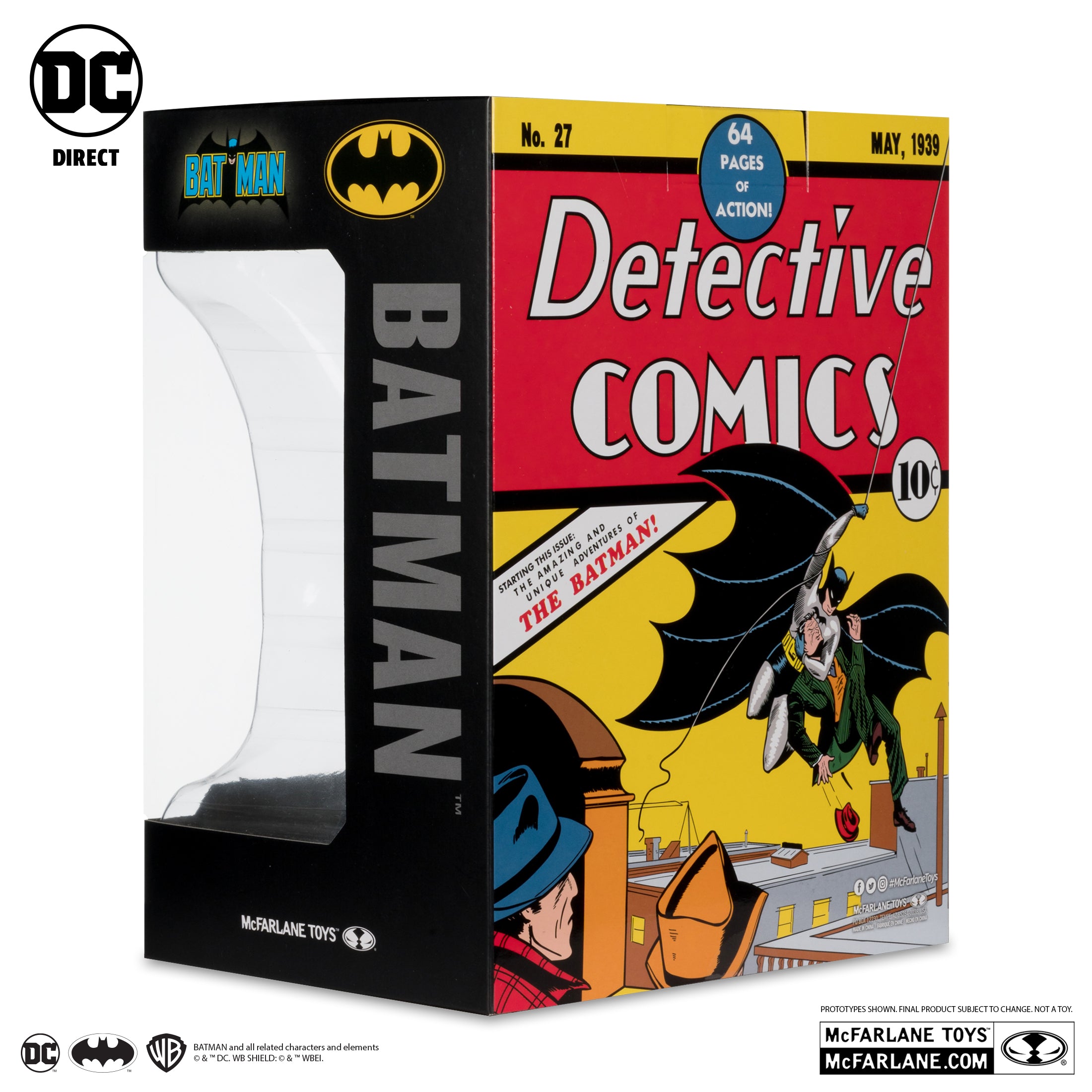 Batman Detective Comics #27 (1st Appearance) Cowl Replica 1:3 Scale