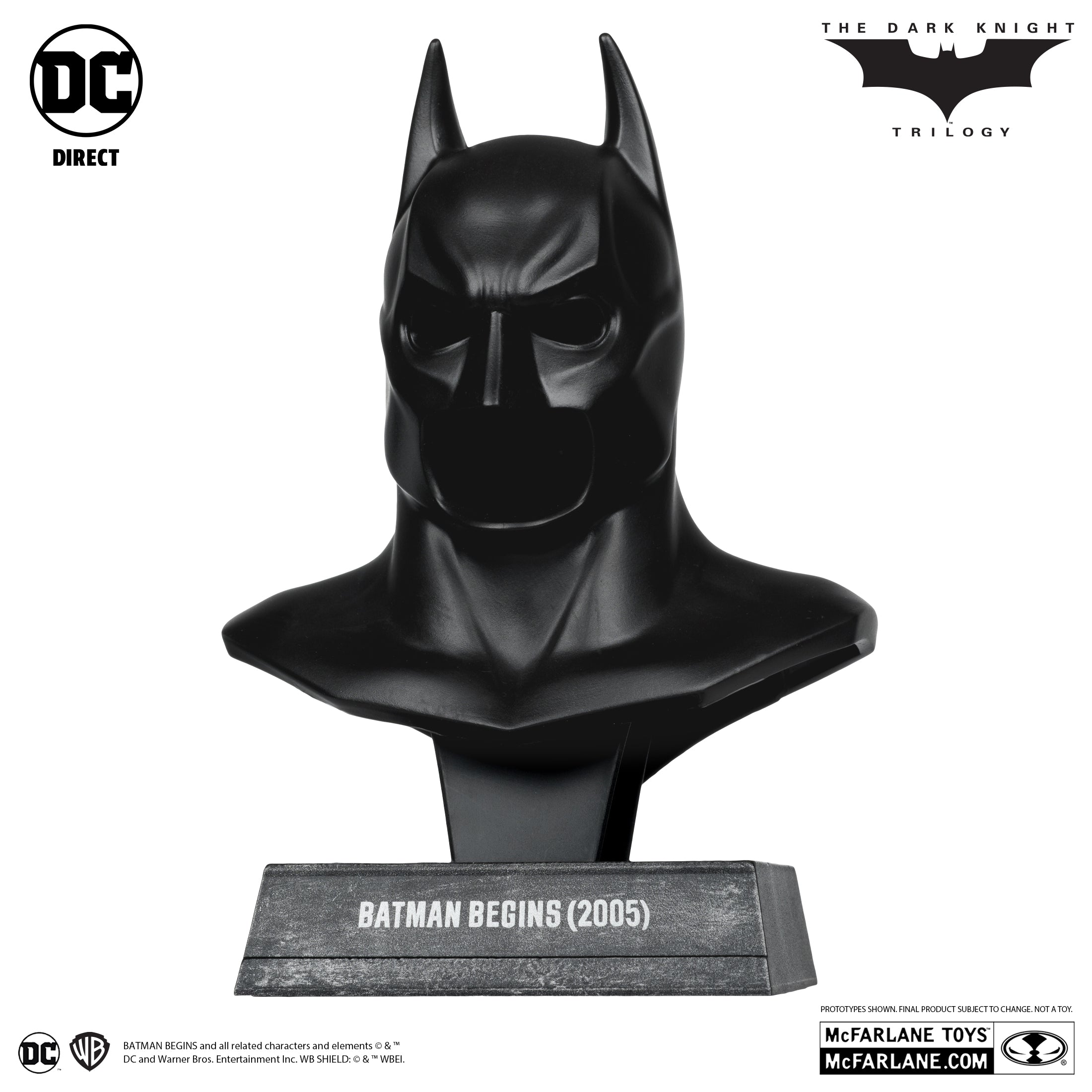 Batman Begins Cowl Replica 1:3 Scale