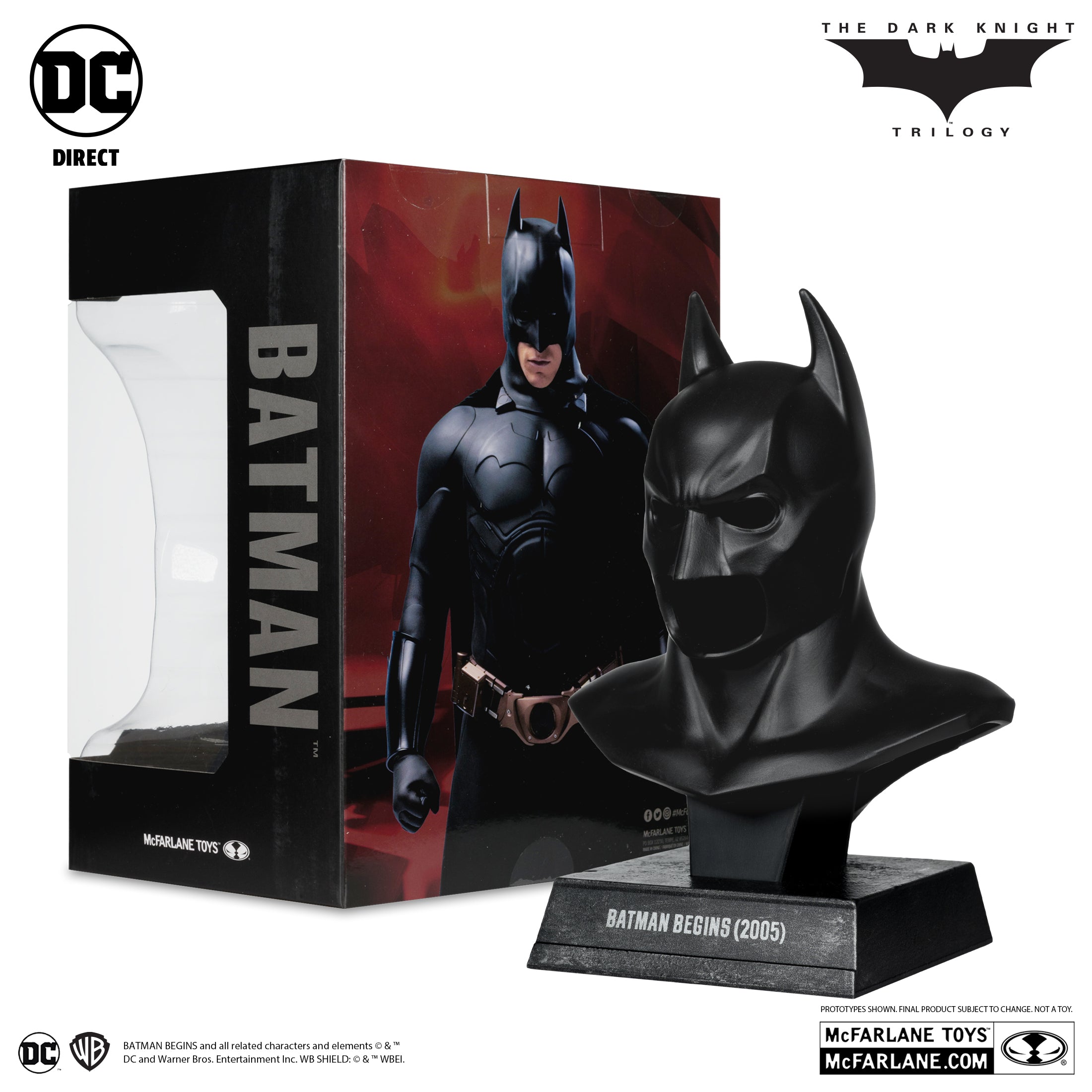 Batman Begins Cowl Replica 1:3 Scale