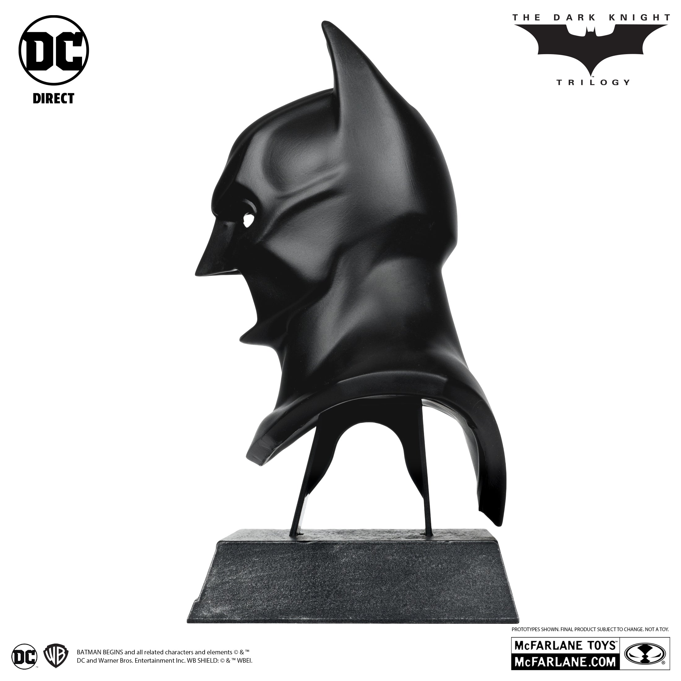 Batman Begins Cowl Replica 1:3 Scale