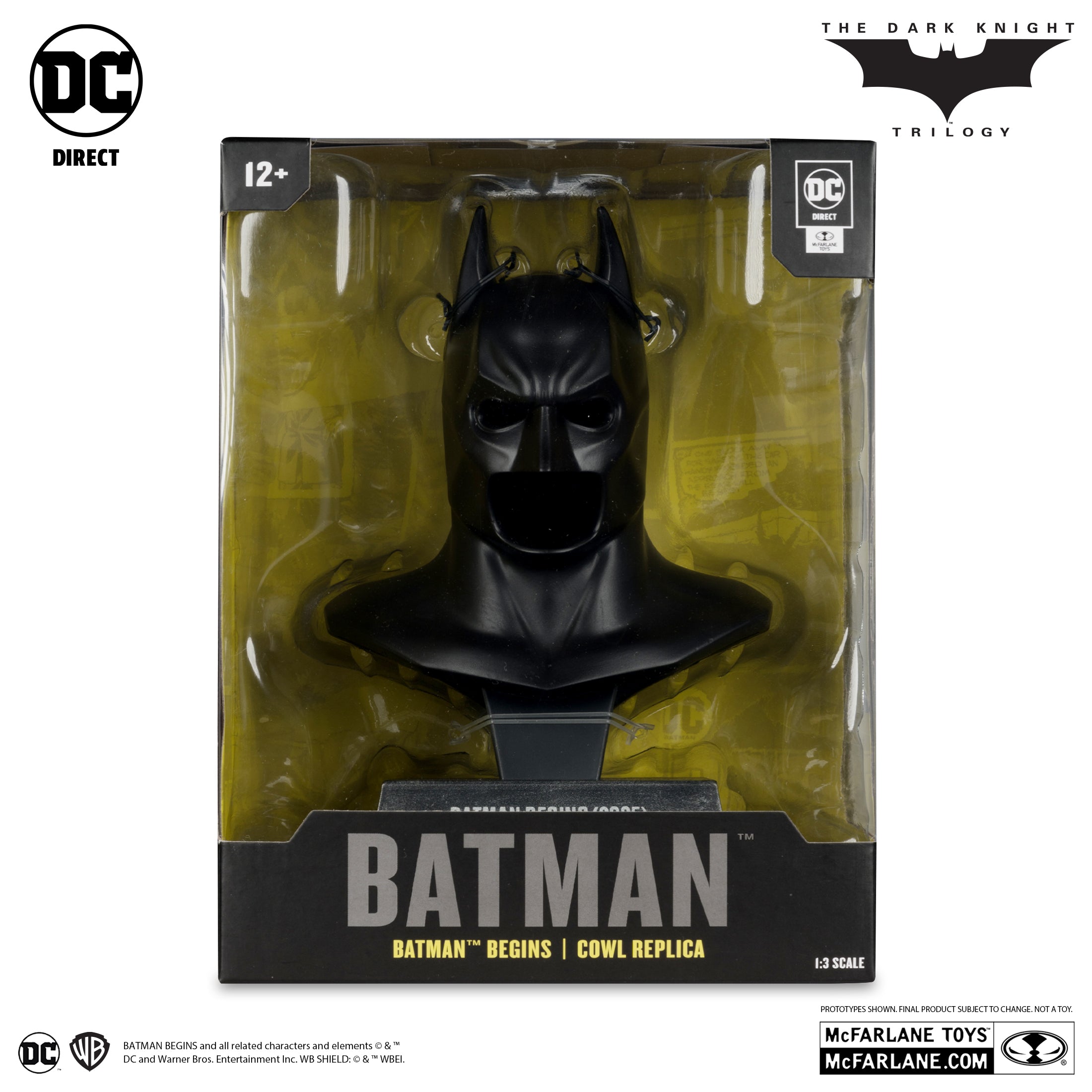 Batman Begins Cowl Replica 1:3 Scale