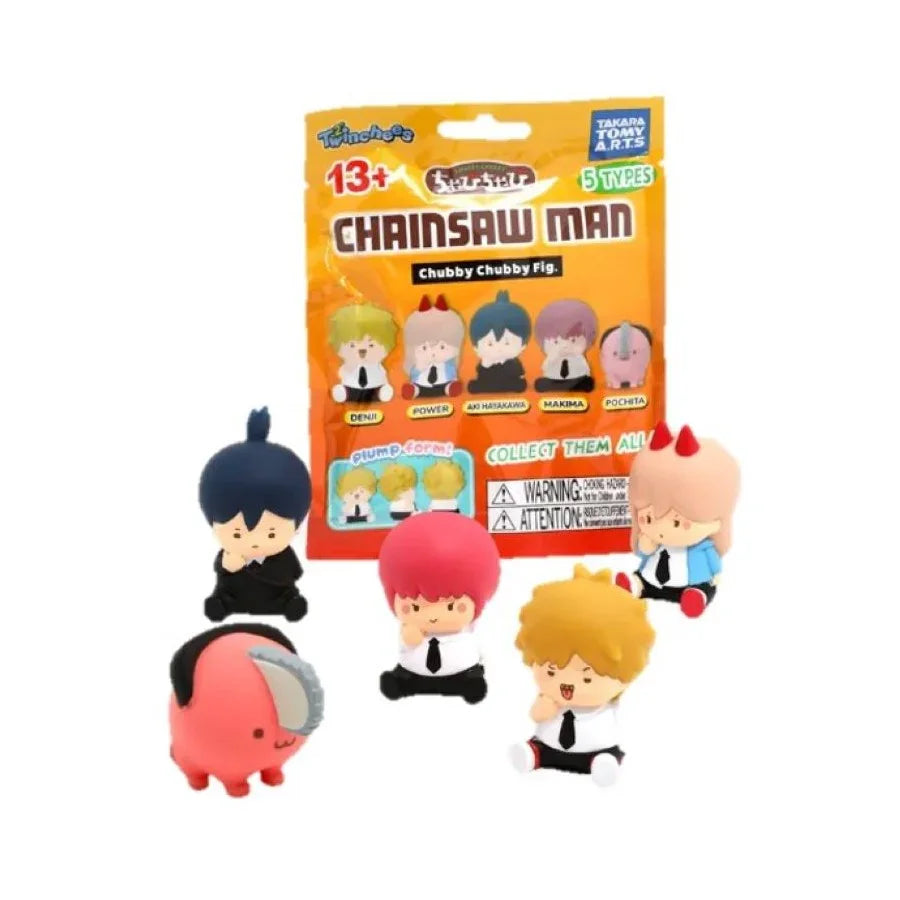 Twinchees Chainsaw Man Chubby Figures Blind Bag - Assorted