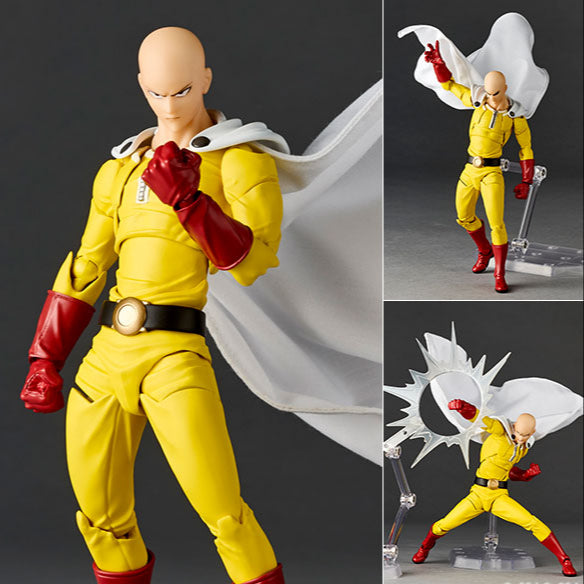 Saitama Action Figure Amazing Yamaguchi Revoltech NR064 - One-Punch Man