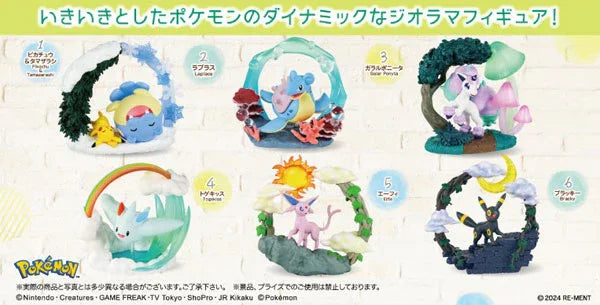 Pokemon Circular diorama collection Blind Box (unit)