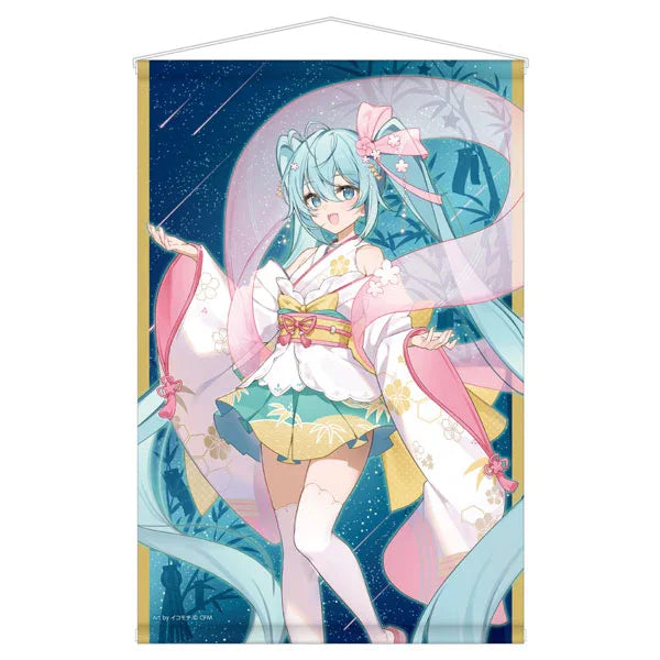 Hatsune Miku Akihabara Festival 2024 B2 Wall Scroll Tanabata ver.
