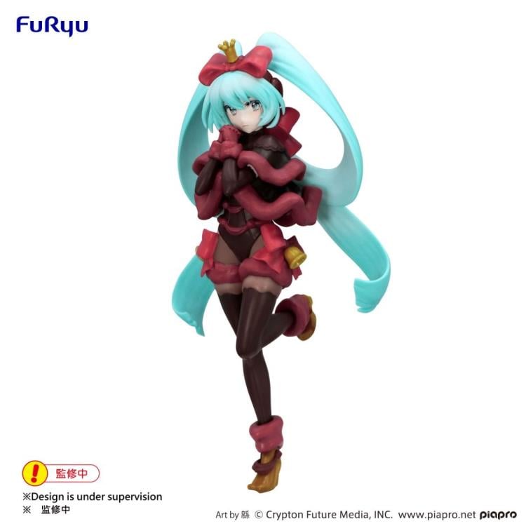Hatsune Miku Sweets Series (Noel Raspberry Ver.) Exceed Creative Figure - Vocaloid