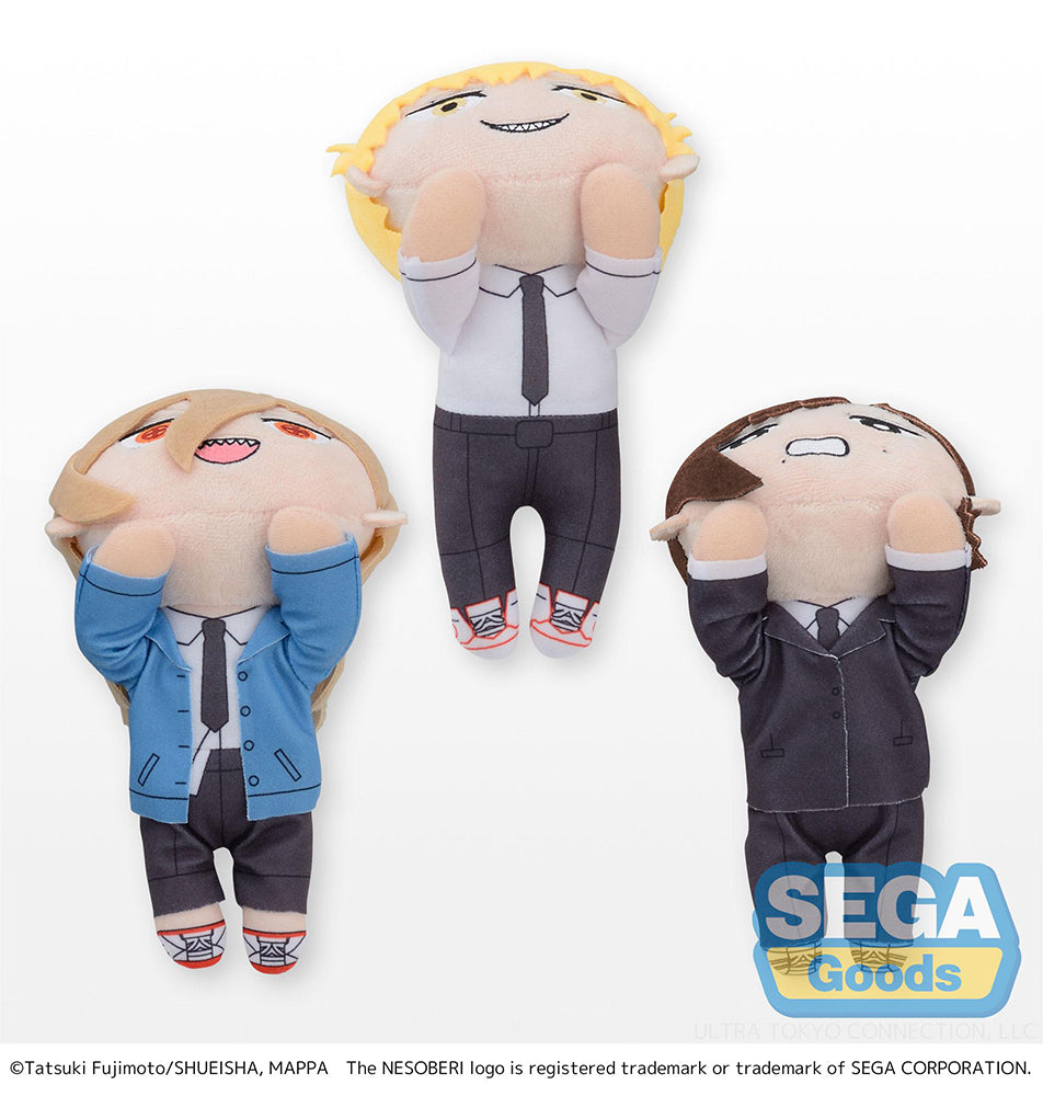 MP Plush NESOBERI (Lay-Down) Denji & Power & Kobeni - Chainsaw Man