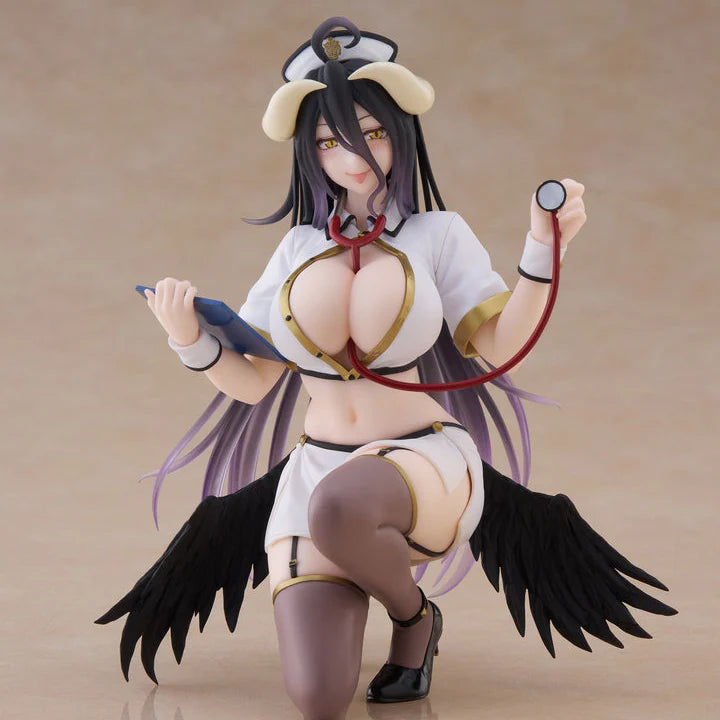 Albedo Desktop Cute Figure Nurse Ver. - Overlord