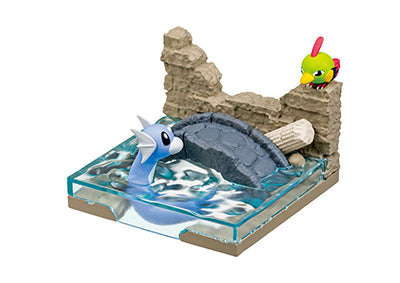 POKEMON - RE-MENT - POKEMON DIORAMA COLLECTION : CASTLE RUINS - Individual blind box