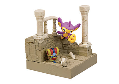 POKEMON - RE-MENT - POKEMON DIORAMA COLLECTION : CASTLE RUINS - Individual blind box