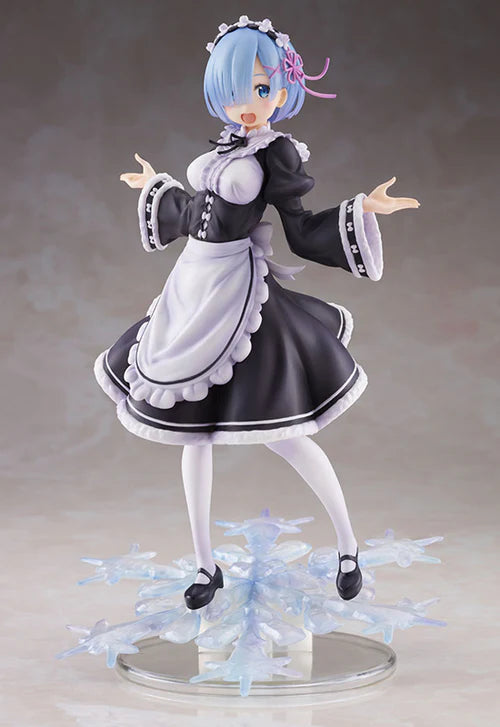 Rem  AMP Figure (Winter Maid Ver.) - Re:Zero Starting Life in Another World
