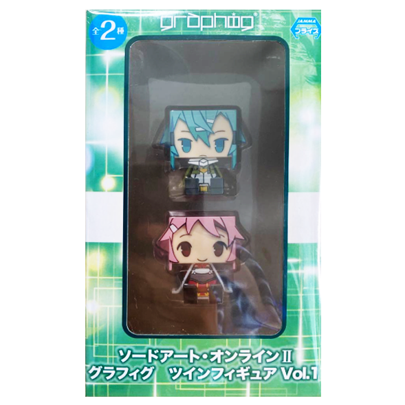 Sinon and Lisbeth Graphig Twin Figure Vol. 1. - Sword Art Online II