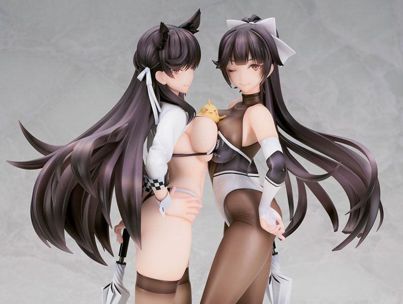 Atago & Takao Race Queen Ver. 1/7 Complete Figure - Azur Lane - FigurineOut
