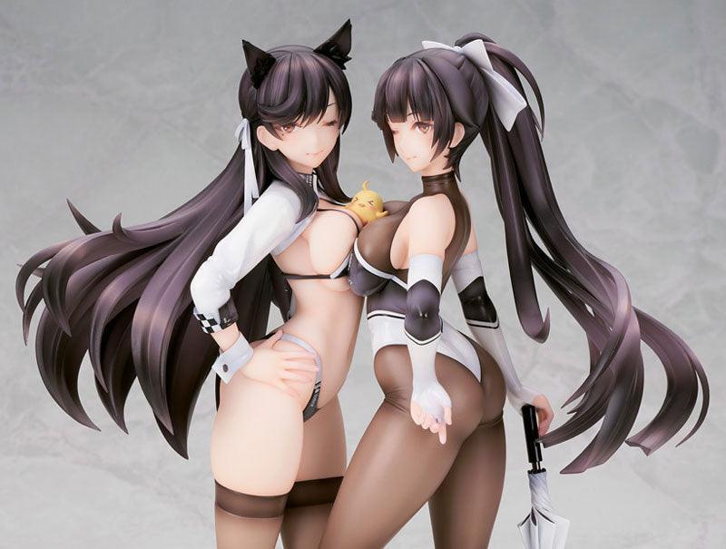 Atago & Takao Race Queen Ver. 1/7 Complete Figure - Azur Lane - FigurineOut