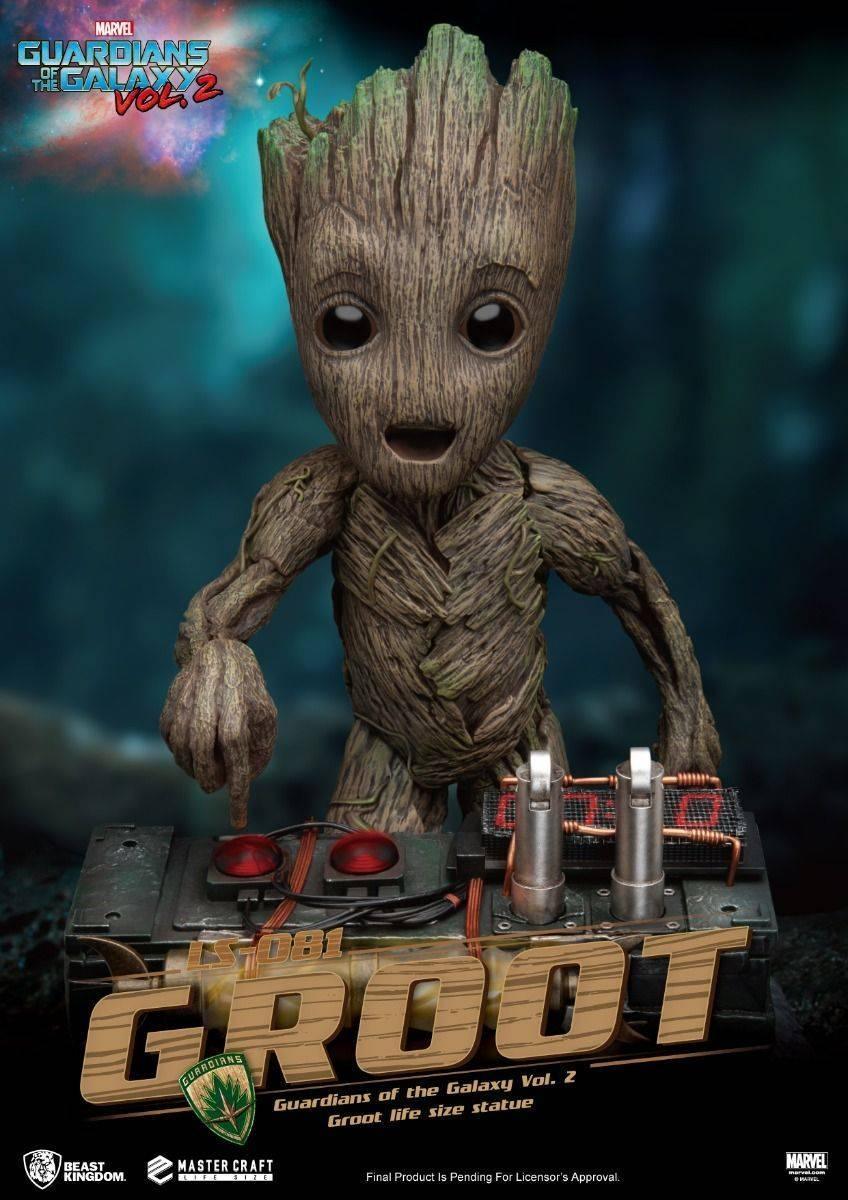 Baby Groot life-size statue - Guardians of the Galaxy Vol. 2 - BK - FigurineOut