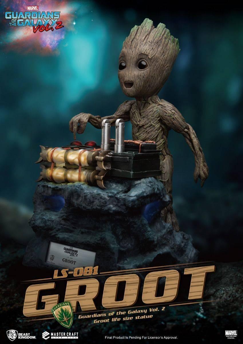 Baby Groot life-size statue - Guardians of the Galaxy Vol. 2 - BK - FigurineOut