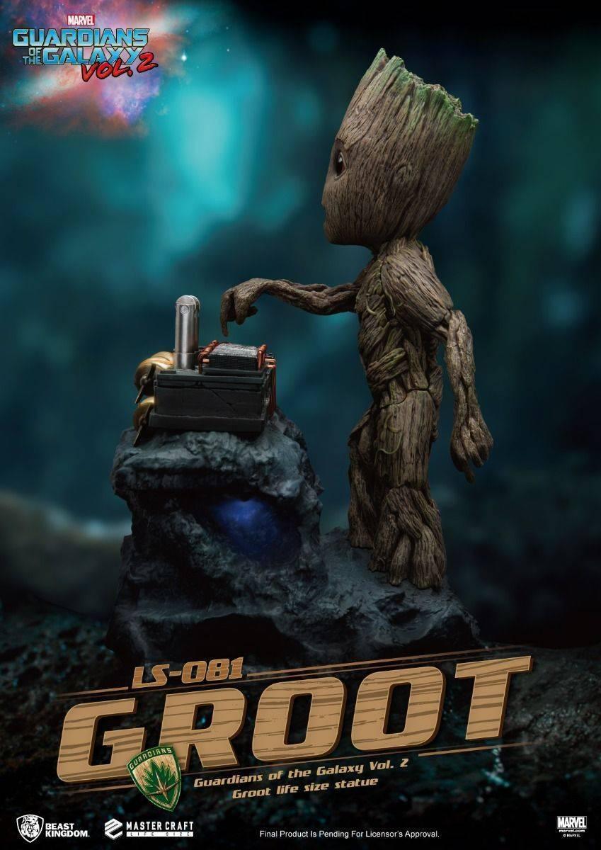 Baby Groot life-size statue - Guardians of the Galaxy Vol. 2 - BK - FigurineOut