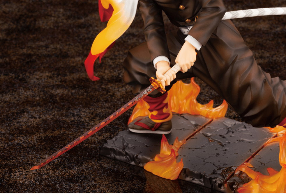 Demon Slayer Kyojuro Rengoku ARTFX J 1/8 Scale Figure - Kotobukiya - FigurineOut