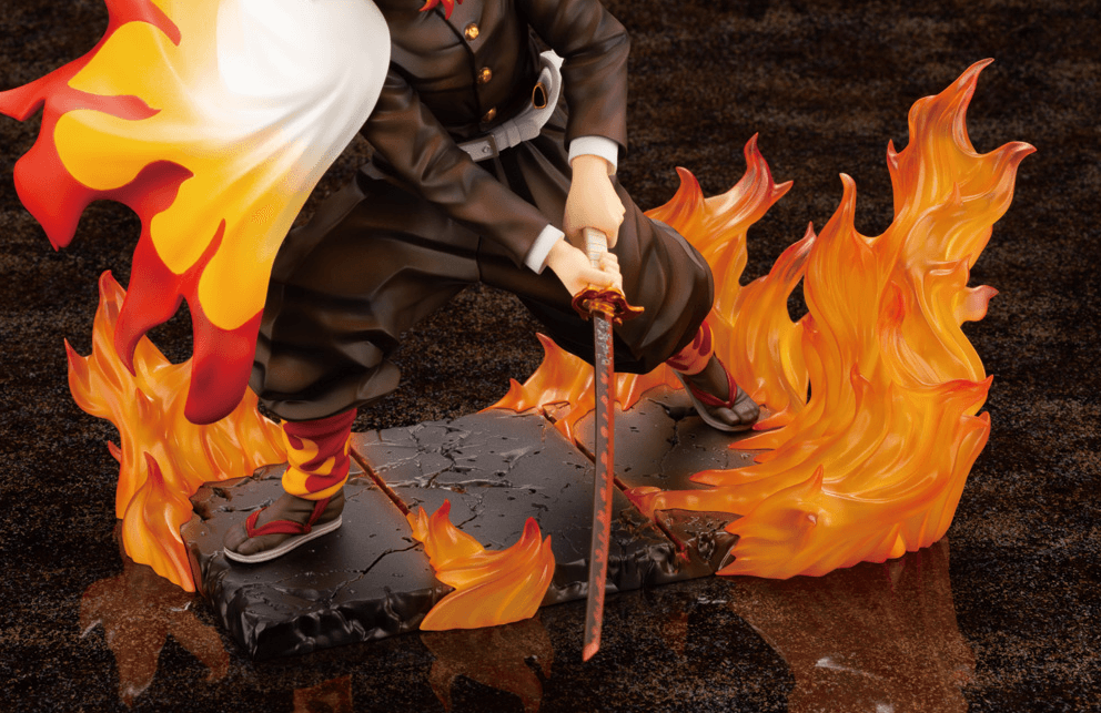 Demon Slayer Kyojuro Rengoku ARTFX J 1/8 Scale Figure - Kotobukiya - FigurineOut