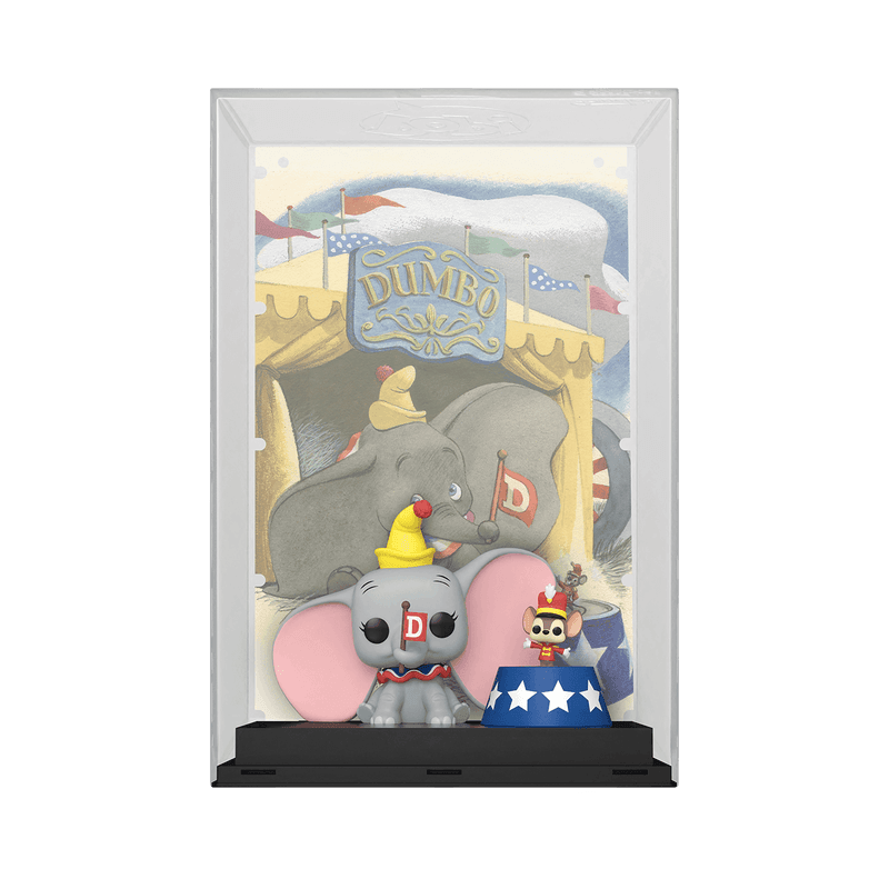 Dumbo with Timothy Funko Pop Movie Poster with Case Disney 100 - FigurineOut
