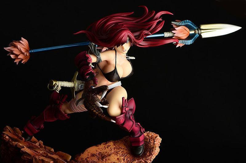 Erza Scarlet Black Armor: 1/6 Scale Figure - FigurineOut
