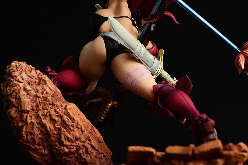 Erza Scarlet Black Armor: 1/6 Scale Figure - FigurineOut