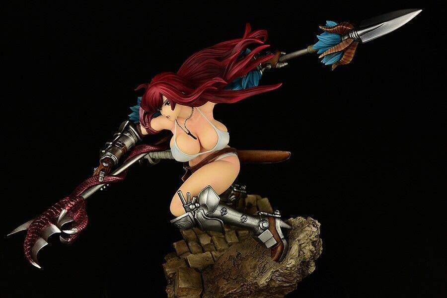 Erza Scarlet White Armor: 1/6 Scale (Fairy Tail) - FigurineOut