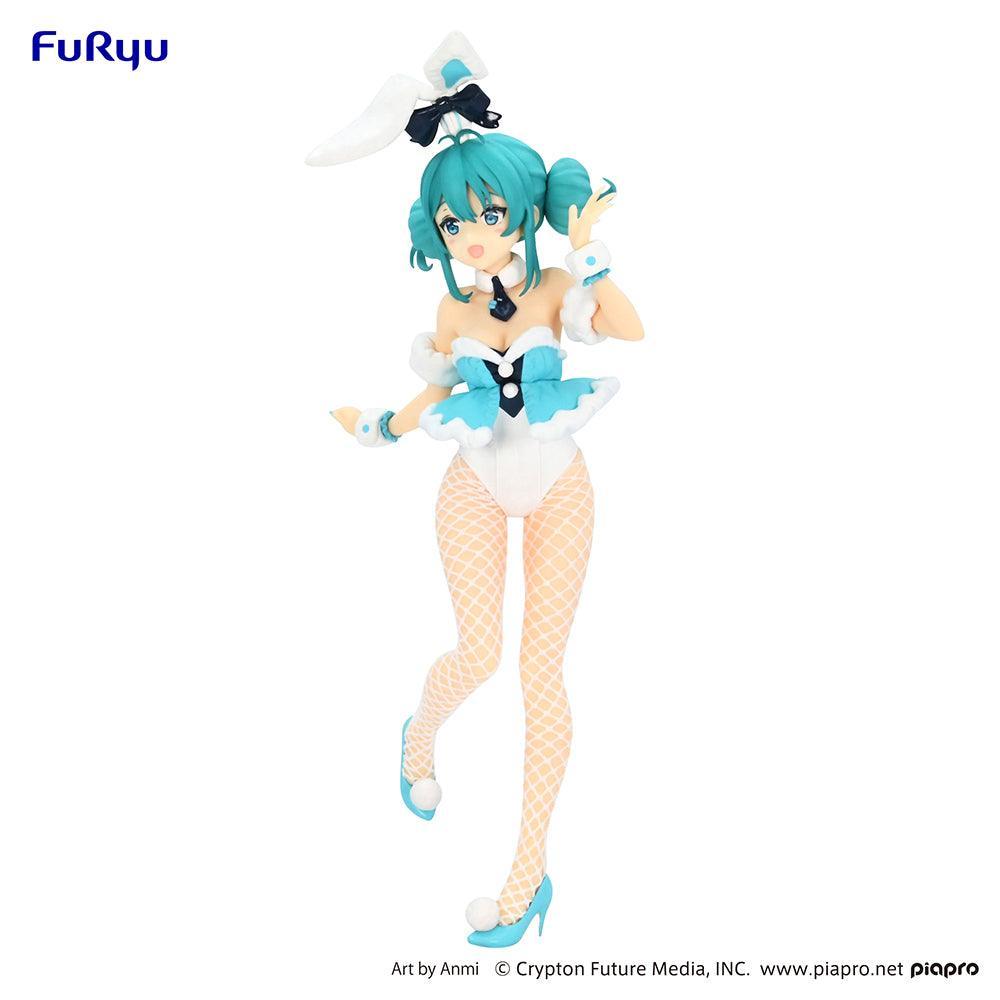 Hatsune Miku BiCute Bunnies Fig -White Rabbit Baby Blue Ver. - FigurineOut