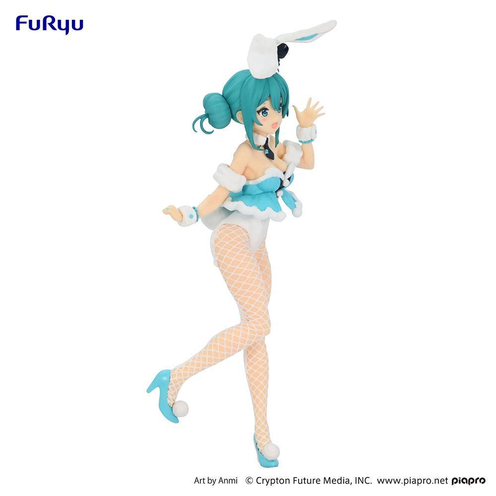 Hatsune Miku BiCute Bunnies Fig -White Rabbit Baby Blue Ver. - FigurineOut