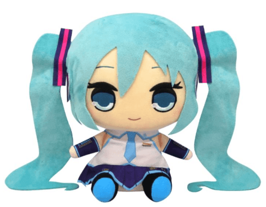 Hatsune Miku KYURUMARU BIG Plush Toy - Vocaloid - FigurineOut