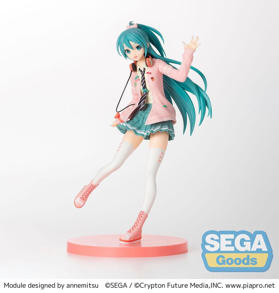 Hatsune Miku Project DIVA Arcade Future Tone Hatsune Miku (Ribbon Girl Ver.) SPM Figure - FigurineOut