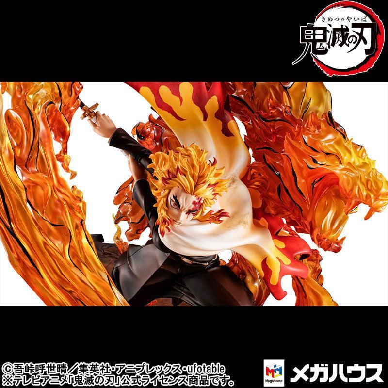 Kyojuro Rengoku Precious G.E.M. Series Flame Breathing Fifth Form: Flame Tiger - Demon Slayer - FigurineOut