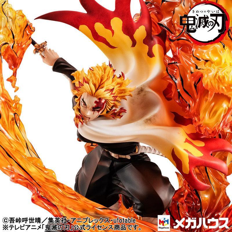 Kyojuro Rengoku Precious G.E.M. Series Flame Breathing Fifth Form: Flame Tiger - Demon Slayer - FigurineOut