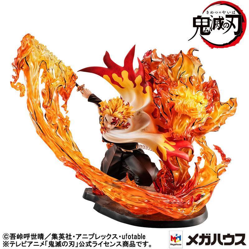 Kyojuro Rengoku Precious G.E.M. Series Flame Breathing Fifth Form: Flame Tiger - Demon Slayer - FigurineOut