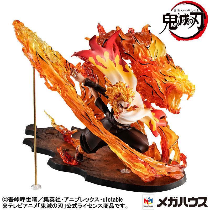 Kyojuro Rengoku Precious G.E.M. Series Flame Breathing Fifth Form: Flame Tiger - Demon Slayer - FigurineOut