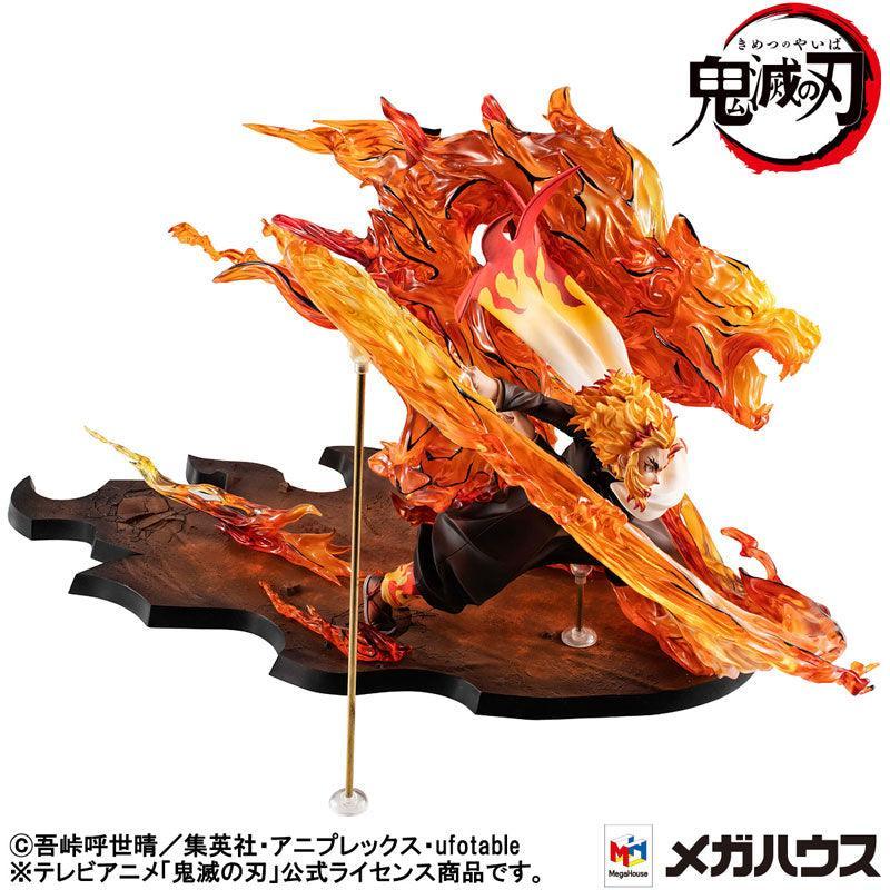 Kyojuro Rengoku Precious G.E.M. Series Flame Breathing Fifth Form: Flame Tiger - Demon Slayer - FigurineOut