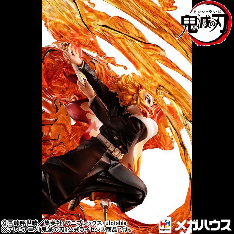 Kyojuro Rengoku Precious G.E.M. Series Flame Breathing Fifth Form: Flame Tiger - Demon Slayer - FigurineOut